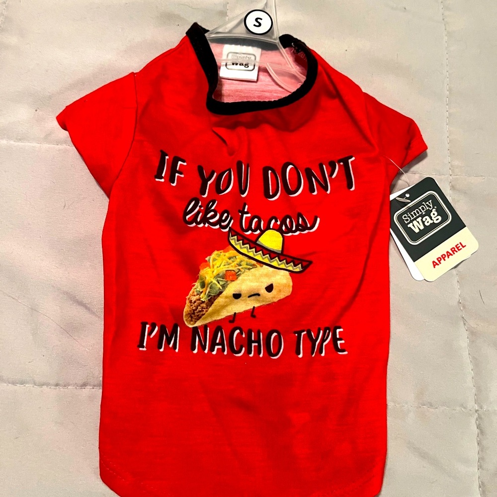 NWT Simply Wag Dog Tshirt